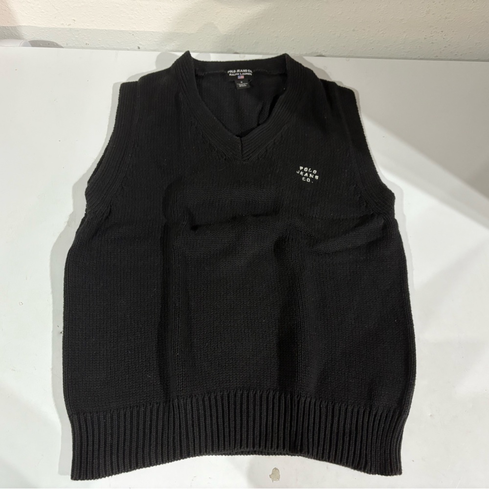 Polo Jeans Knit Vest Size Small - Picture 1 of 5